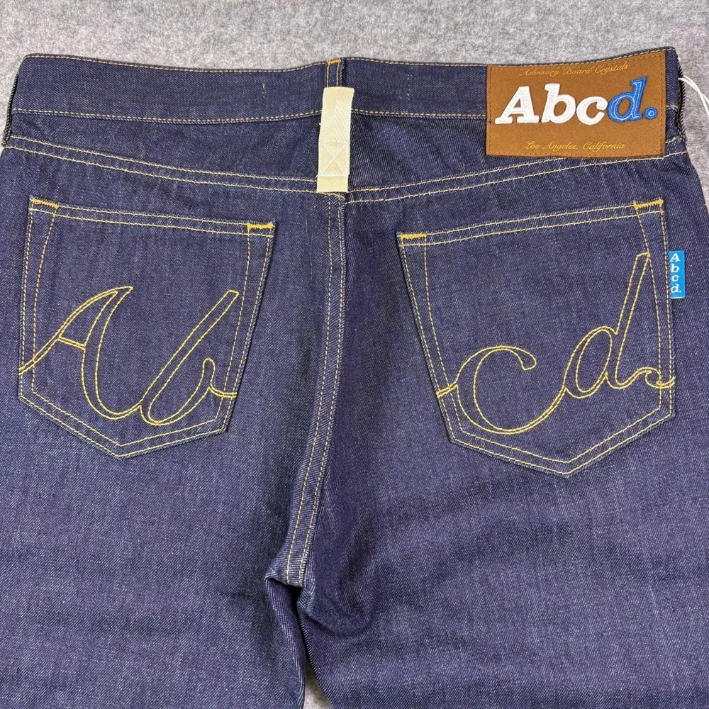 Advisory Board Crystals Abcd Slim Fit Jean Rinse Indigo Denim Made in Italy 32